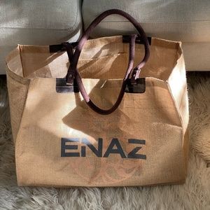 LARGE canvas ENAZ bag